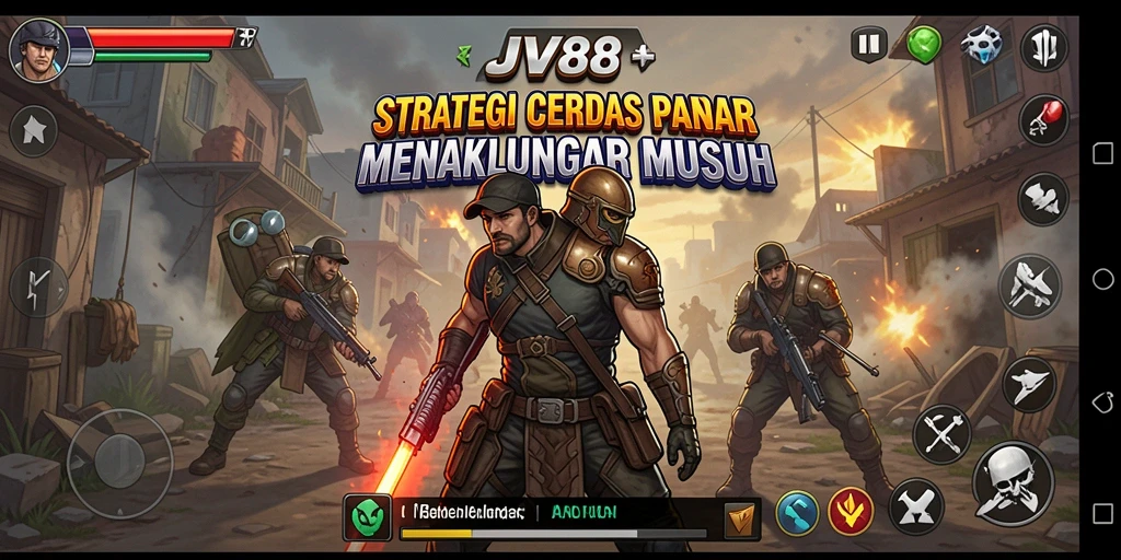 Tampilan gameplay JV88 yang menarik dan menantang.