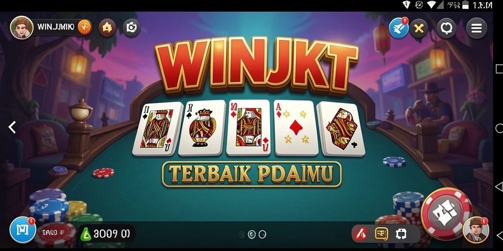 Screenshot gameplay Domino WINJKT yang penuh aksi.